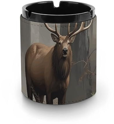 Aschenbecher, Jagd, Hirsch, Bär, Elch, dekorativer Aschenbecher, personalisierbarer Aschenbecher, einfacher Aschenbecher, multifunktionaler Aschenbecher
