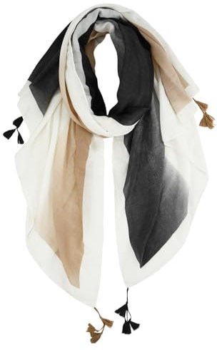 DAMILY Schals & Tücher für Damen Halstuch Damen Verlaufsfarben Schals für Frauen Lang Leichter Desigual Dünn Groß Tücher für Sommer (Khaki)