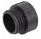 FUANA IBC-Adapter-Anschluss, Feingewinde, 5,1 cm auf Grobgewinde, S60 x 6 Behältertank, für IBC-Anschluss mit 5,1 cm für feinen Windauslass