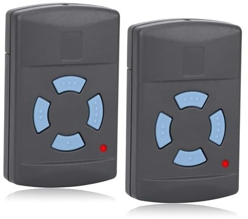 Viitech 2 Stück Garagentor Handsender für Hörmann HSM4-868, Fernbedienung Garagentor 868, 4-Befehl 868,3MHz Fernbedienung für Hörmann HSM 2/4，HSM4-868 HSE2-868 HS4-868