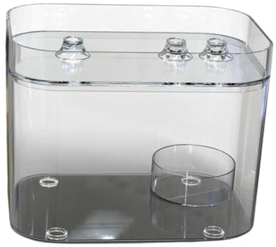 Harilla Futterbox für Reptilien, Tisch-Zuchtbecken für Fische, Mini-Zuchtkäfig für Haustiere, Terrarium, Brutbehälter für Geckos und Grillen