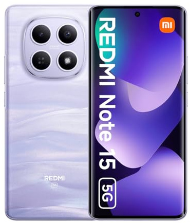 XIAOMI Redmi Note 15 5G 512GB/8GB Dual SIM Roxo