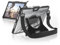 Urban Armor Gear Plasma Hülle für Microsoft Surface Pro 7 / Pro 7+ / Pro 6 / 5 / 4 (Microsoft zertifiziert, Type-Cover kompatibel, Surface Pen Halterung, Standfunktion, Schultergurt) - transparent
