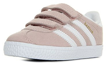 adidas Gazelle CF I, Sneakers Unisex - Bambini e ragazzi, Rosa (Icey Pink/Cloud White/Ftwr White), 27 EU
