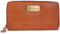 Catwalk Collection Handbags - Portefeuille Femme Cuir - Porte Monnaie Moyen - 8 Emplacements pour Cartes - RFID Blocage - Gallery Purse - Tanne