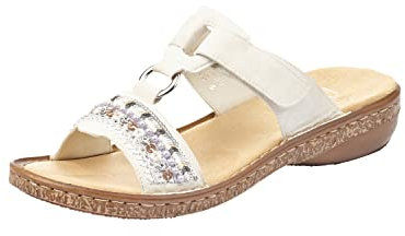 Rieker Morelia Womens Sequin Sandals 41 EU EIS