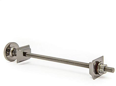 Hot Flow | Luxury Radiator Wall Bracket for Cast Iron Radiator - Black Nickel