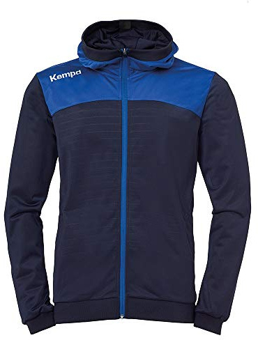 Kempa Kinder Jacke Emotion 2.0 Kapuzenjacke, Marine/Royal, 140, 200225613