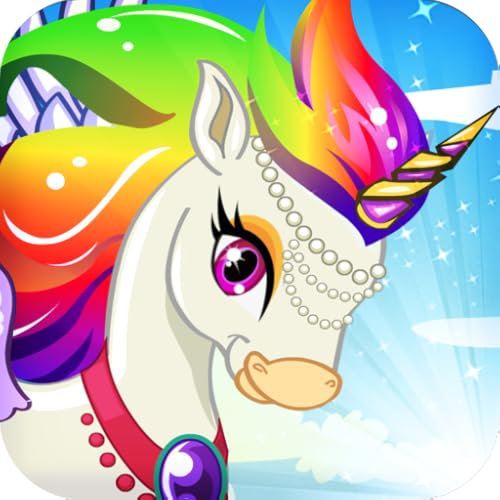 Mein Einhorn Regenbogen - Pony Schöpfer, Spiele für Mädchen