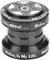 Keenso Headset, Aluminum Alloy 34mm Headset Road Headset Cycling Headset Replacement for 28.6mm Straight Steerer Fork Bearing(Black)