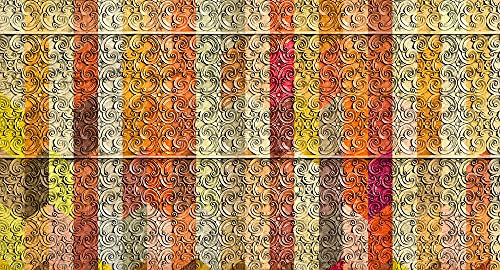 Architects Paper Fototapete barock Bunt | modern Creme Paneling | Atelier 47 5.00 m x 2.70 m Bunt Creme