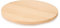 EVERYJOY drehbare Servierplatte aus Buchenholz Rundes Drehbrett Servierteller (Braun, 35 cm)