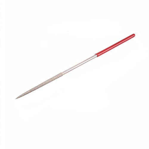 Lima rotonda per aghi diamantati per vetro, piastrelle, pietra, metallo (140 mm)