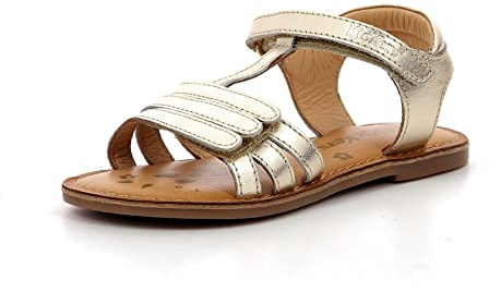 Kickers Mädchen Diamanto Sandale, Gold, 25 EU