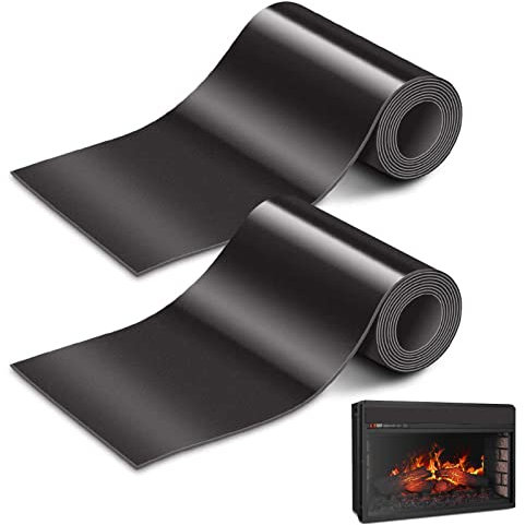 Yeeda Fireplace Draught Cover, Pack of 2 Magnetic Fireplace Draught Excluder for Fireplace, Strong Magnetic Fireplace Cover, Prevents Heat Loss