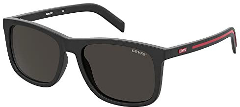 Levi's Unisex Lv 5025/s Sunglasses, 003/IR MATT Black, 56