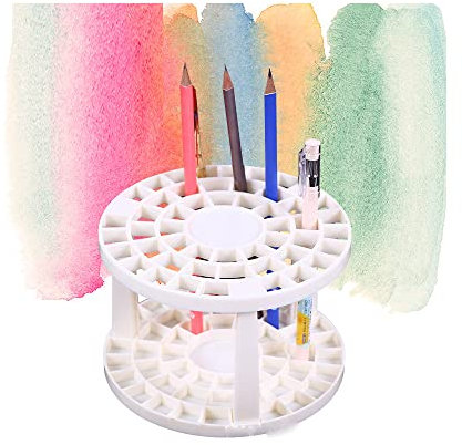 Porte Pinceaux Aquarelle,Porte Pinceaux Maquillage Détachable Portable Support de Crayons Pinceaux Peinture Maquillage Porte pinceaux Crayons pour Pinceaux et Crayons
