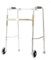 HHUARI Unterarm-Rollator, aufstehbare, hochbelastbare Gehhilfe, leicht zusammenklappbarer Rollator für Senioren und Erwachsene The New