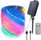 GLPE Solar Lichterkette Aussen, 20M 200 LED Lichtschlauch Außen Wetterfest mit USB Ladefunktion, 8 Modi Fernbedienung Solar Lichterschlauch Outdoor für Garten Weihnachten Trampolin Schwimmbad