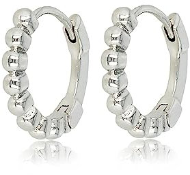 Edelstahl-Ohrring 16mm x 2,5mm- Edelstahlen Ohrringe für Frauen - Silber und Gold - Mehrere Entwurfe und GröBe