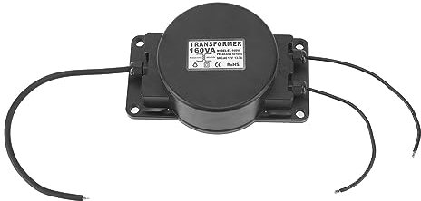 Transformador de 160W, Controlador de Potencia de 220V a 12V, Transformador de Luz Subacuática IP68, Resistente Al Agua IP68 para Luces Subacuáticas de Fuente de Piscina