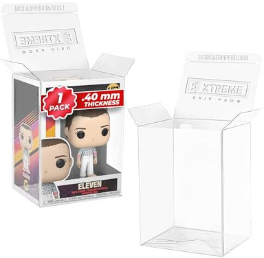 Paquete de 50 Protectores / Fundas / para Funko Pop Vinilo de 4 Pulgadas de Grosor Fuerte