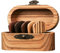 SWTHM Wooden Plectrum Case Set, Guitar Picks Wooden Collectibles Guitar Picks Container 5 Bass Pick Plektrums with 1 Stoeage Holder Box for Bass, Ukulele, Guitar