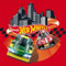 BeenSmile, Servietten, Servietten Geburtstag Kinder für Geburtstagsdeko, Tischdeko Geburtstag, Partyartikel, Partys, Feiern und Kindergeburtstage, 20 Sztuk, 33x33 Zm (Hot wheels)