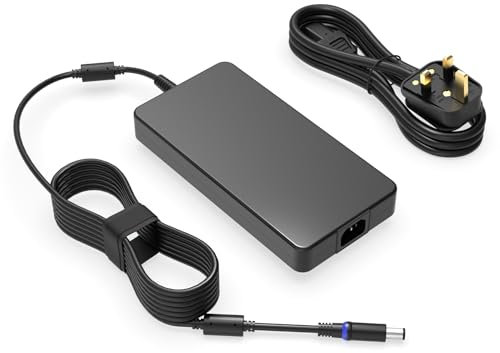 240W 180W AC Gaming Laptop Charger Fit for Dell-G7-15-17 7500 7700 7790 G15 5510 5515 5511 5520 5521 5525 7620 5530 7630 P46E P40E P105F P121F Ryzen Special Edition Laptop Power Supply Adapter Cord