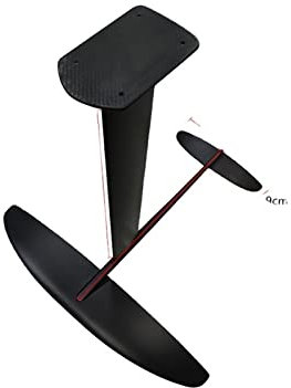 AmAzwi Surfbretter Flosse unter Wasser Hydrofoil Full Carbon Surfboard SUP Hydrofoil Electric Efoil Board Windsurf Foil Board Hydrofoil Leicht und tragbar