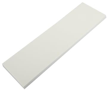 A ABSOPRO 400x120x15mm Car Garage Wall Guard Door Bumper Protector White Item Replacement