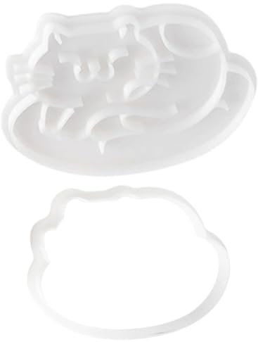 Cat Cookie Cutter, Non-Stick Cookie Molds, Valentines Day Cookie Cutter, Baking Cake Decoration Tool, Reusable Cookie Molds, Cat-Shaped Cookie Cutter, Cookie Molds for Baking, for Home, Restaurants