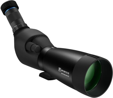 SPORTTICH Beyond 80ED Erfassungsbereich mit 20-60x Okular, HD optisches System, Dual-Fokus, wasserdicht, beschlagsicher, Smartphone-Adapter, Reichweite für Jagd, Schießziele,