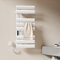 EMKE Sèche-Serviettes Électrique, 850x400mm, 230W, Blanc, Côté Gauche,Porte-Serviettes Chauffant,Écran Tactile, Radiateur Sèche-Serviettes Contrôle Wi-FI, Fonction Minuteur