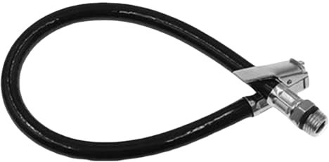 Tyre Pump Hose Inflator Connector, Bicycle Pipe Air Tool Connector, Extension Hose Adapter Pipe for Car Tyre Inflator Hose Tires, Bicycle Tires, Air Compressors, Air Pumps