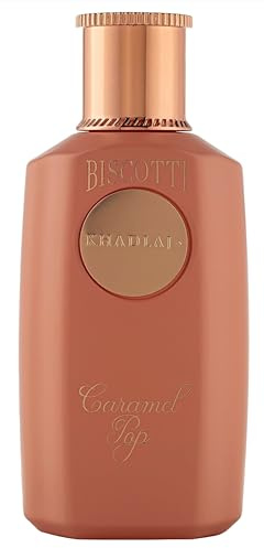 Caramel Pop 100 ml Khadlaj Biscotti Extrait de Parfum, Gourmand Duft für Frauen, cremiger Zucker, Vanille – süßer Popcorn-Duft