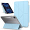Protección de tabletas Compatible With iPad Pro 11 Inch (2022/2021/2020) Case Detachable Magnetic Cover Slim Protective Case,Multi-Angle Viewing Clear Transparent Back Shell Stand Shockproof Tablet Co