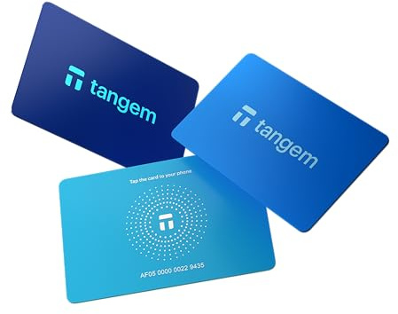 TANGEM Wallet (Electric Night - 3 cards) / Hyperblue
