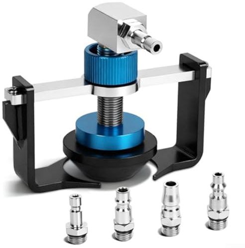 SMZhomeone Brake Fluid Bleeder Adapter Kit With Leak-Proof Seal And 4 Quick Connectors Compatible With Most Vehicle Brands And Master Cylinders