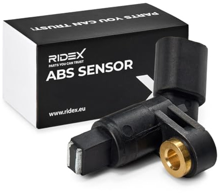 RIDEX ABS-Sensor 412W0002 Vorderachse links Sensorart: Induktivsensor Kompatibel mit VW Golf 4 Schrägheck 1J1 Golf 5 Schrägheck 1K1 Caddy III Kombi 2KB, 2KJ, 2CB, 2CJ, AUDI A3 Schrägheck 8P1