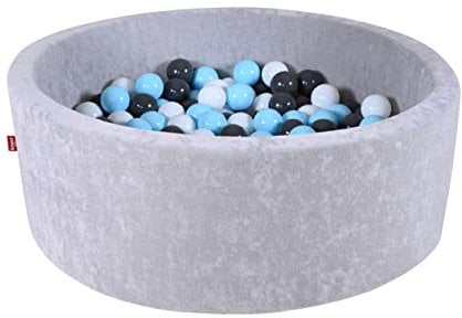 KNORRTOYS.COM 68171 - Piscina de Bolas, Color Crema, Gris Claro
