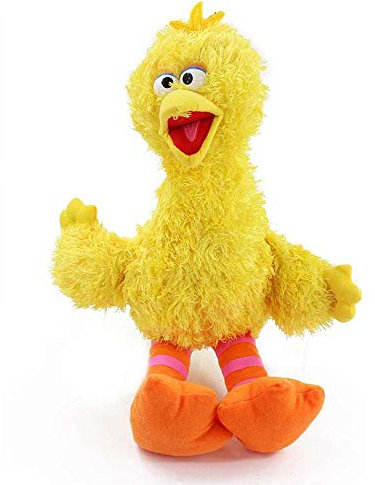 EU_LevinArt Sesame St Plüsch Ernie Bert Figur Beschwichtigungspuppe Keks Monster Plüschtier Sesame St Elmo Plüsch (G)