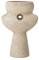 Bloomingville Ngoie Deko-Vase, in der Farbe Natur, Terrakotta, Maße: L11,5xH17xW6 cm, 82049582