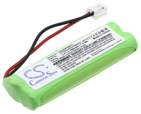 TCTK Akku 500mAh Kompatibel mit [Swissvoice] DP500, DP500 Eco Plus, DP550, DP550 BT, Eco Plus, für [Medion] Life S63062, Life S63065 etc, MD82973, MD83024, für [Audioline] Monza 480 Ersetzt GP HC05