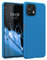 kwmobile Hülle kompatibel mit Xiaomi 11 Lite (5G) NE/Mi 11 Lite (5G) Hülle - weiches TPU Silikon Case - Cover geeignet für kabelloses Laden - Blue Reef