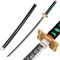 ZNLVZSH Demon Blade Épée de samouraï en Bois, Anime Cosplay Ninja Sword Props, pour Les Fans de Noël ou d'anniversaire Anime Lovers Jouets décoratifs, 41 Pouces, Tokitou Muichirou