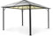 Blumfeldt Pergola Impermeabile con Tetto in Policarbonato, Pergola 3x4, Gazebo Pergola in Metallo e Alluminio, Pergola da Giardino Anti UV, Tendone Giardino con Vetro Traslucido, Luci LED Dimmerabili