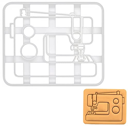 Nähmaschine Ausstechform, 1 Teil
