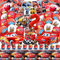 Car Luftballon Kind, Deko Geburtstag Kinder, Folie Ballons Kinder, Geburtstagsdeko Set,Car Luftballons, Dekoration Geburtstag Happy Birthday Banner Latexballons für Jungen