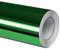 Folindo® Grün Chrom Autofolie (11€/m²) | 16 x 1,52 m | Selbstklebende Luftkanal 3D Folie zur Auto Folierung | Blasenfrei